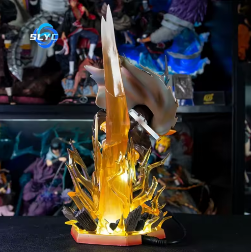 35CM Ultra-Premium Zenitsu Thunder Rage Figure ⚡ | Limited Edition PVC Anime Statue | Big-Size Collector’s Model | International Free Shipping
