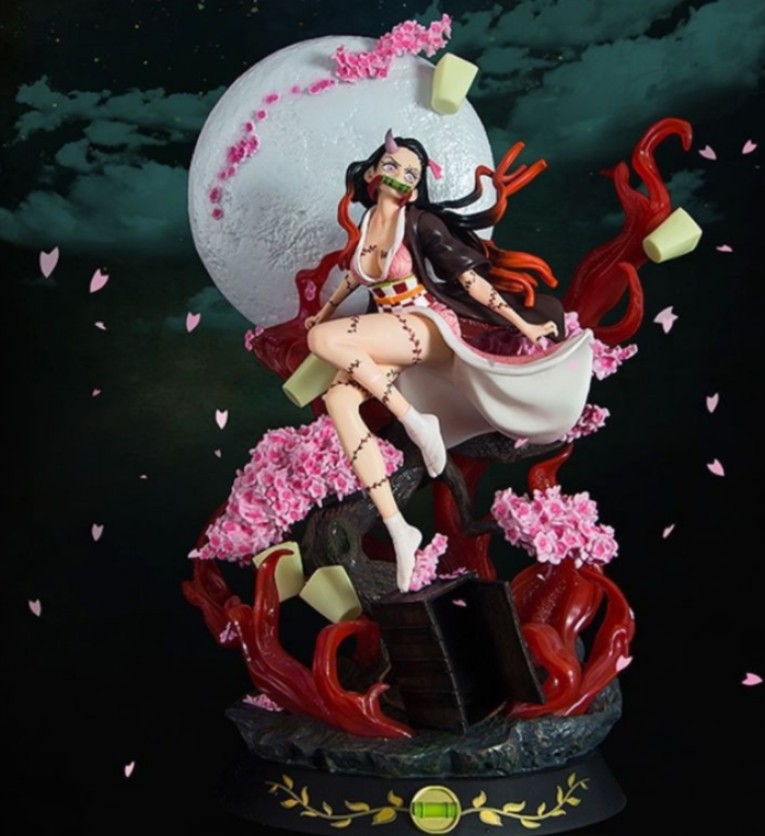 31CM Nezuko Kamado Limited Edition Figure | Ultra-Premium Demon Slayer Statue | Big-Size 3D Collectible Model | Free Worldwide Shipping