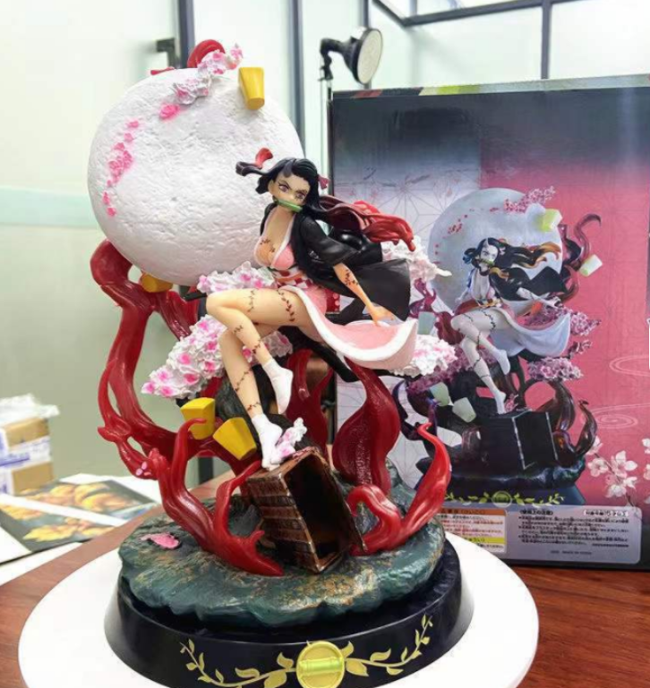 31CM Nezuko Kamado Limited Edition Figure | Ultra-Premium Demon Slayer Statue | Big-Size 3D Collectible Model | Free Worldwide Shipping
